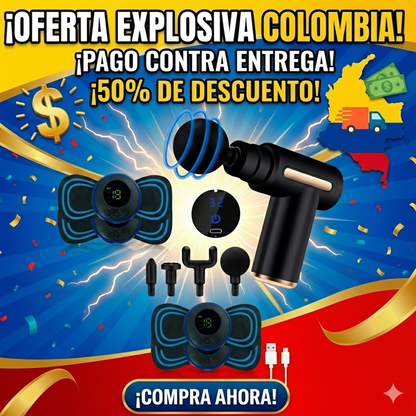🔥 HOY 50% OFF – COMBO DE 2 MASAJEADORES | PAGO AL RECIBIR 🔥