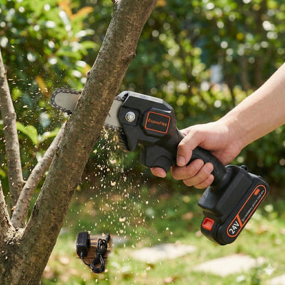 EconoFlex™ - Motosierra Eléctrica De Mano + Batería y Herramientas De Regalo 🎁[Descuento Solo Hoy]